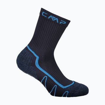 Calze CMP Trekking Poly Mid antracite/lago profondo