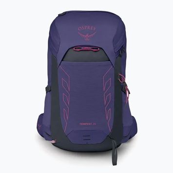 Zaino da trekking Osprey Tempest 26 l deep fig / hotspot pink donna
