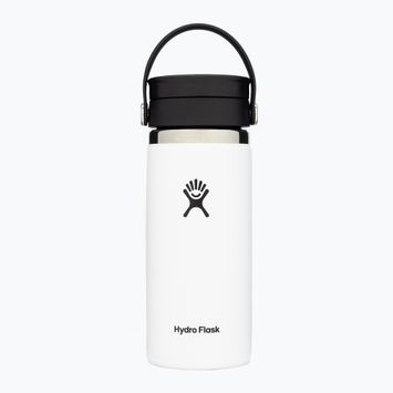 Bottiglia termica Hydro Flask Wide Flex Sip 470 ml bianco