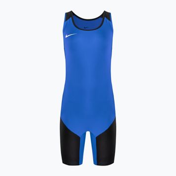 Body da lotta maschile Nike Weightlifting Singlet royal/black