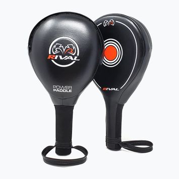 Palette Rival Power Training Grip in microfibra 2 pezzi nero.