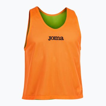 Pettorina da allenamento reversibile Joma arancione fluoro/verde fluoro marcatore di calcio