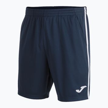 Pantaloncini da uomo Joma Open III bianco/marino