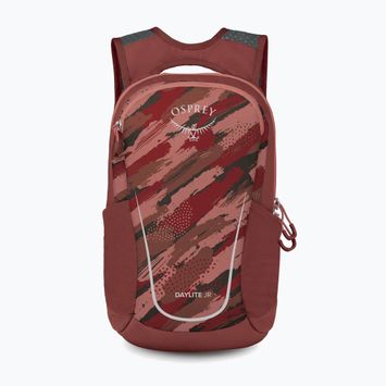 Osprey Daylite Jr 9 l zaino urbano per bambini con stampa pennellate/red canyon