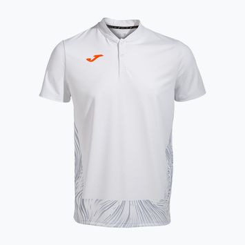 Maglietta da tennis da uomo Joma Challenge Polo bianco