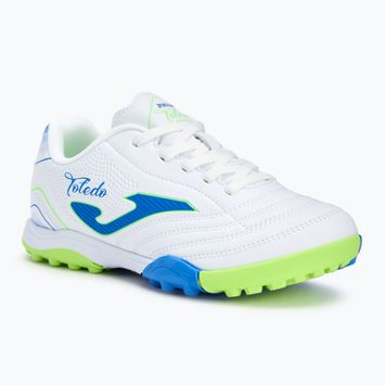 Scarpe da calcio per bambini Joma Toledo TF bianco