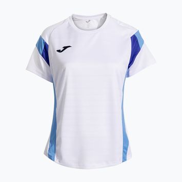Maglietta da tennis da donna Joma Montreal bianco/blu cielo