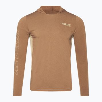 Hurley uomo H2O-Dri Atticus II a maniche lunghe nero