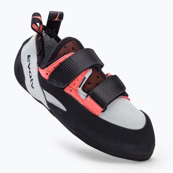 Scarpe da arrampicata da donna Evolv Geshido bianco/corallo/nero