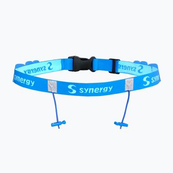 Fascia porta pettorale per numero di gara Synergy Race Belt blue