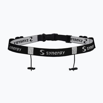 Fascia porta pettorale per numero di gara Synergy Race Belt black