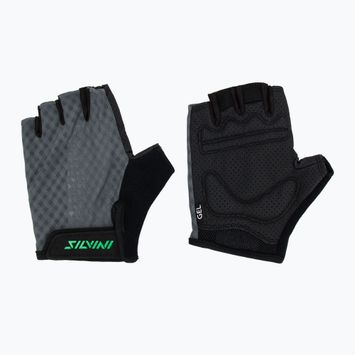 Guanti da ciclismo da uomo SILVINI Gaiono grigio/verde