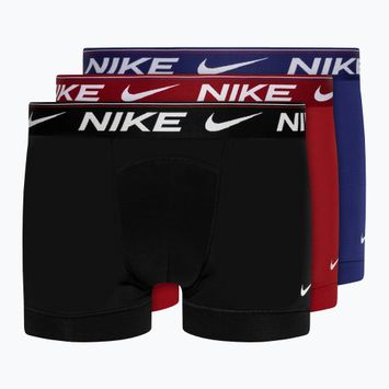 Nike Dri-FIT Ultra Comfort Trunk boxer da uomo 3 paia palestra rosso/giallo scuro/nero