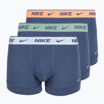 Boxer da uomo Nike Cotton Stretch Trunk 3 pairs mineral