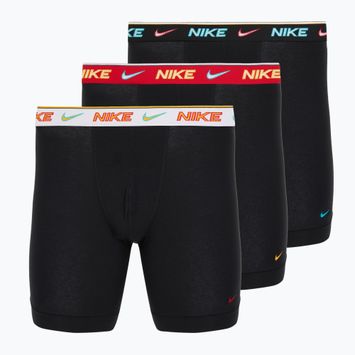 Boxer da uomo Nike Long Boxer Brief steel grey