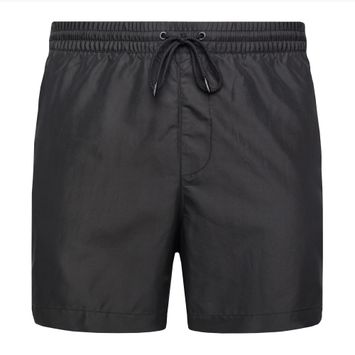 Pantaloncini da bagno Calvin Klein Medium con coulisse da uomo, nero