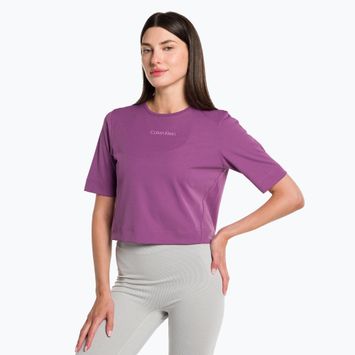 Maglietta Calvin Klein da donna in maglia ametista