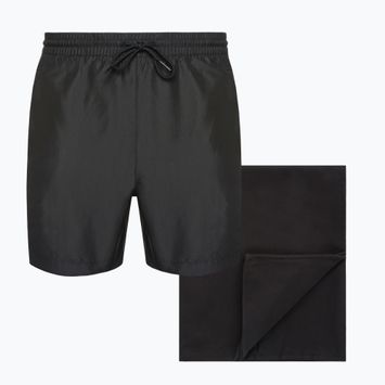 Calvin Klein Confezione regalo set pantaloncini + asciugamano nero
