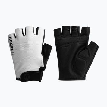 Guanti da ciclismo Rogelli Core bianchi da uomo