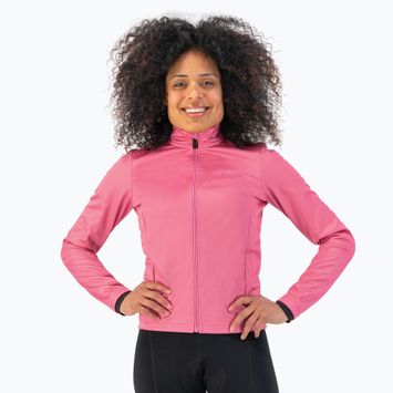 Giacca da ciclismo da donna Rogelli Core Winter rosa