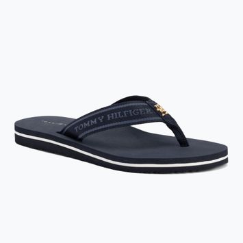 Tommy Hilfiger donna Webbing Beach Sandal infradito blu spaziale