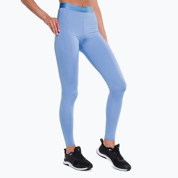 Leggings da allenamento da donna Tommy Hilfiger Essentials Rw Tape Full Length blu