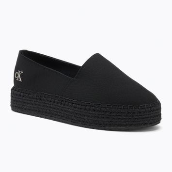 Scarpe da donna Calvin Klein Flatform Espadrille Mg/Hdw triple nero