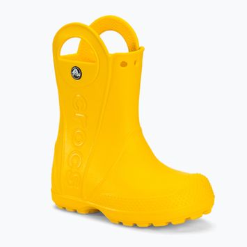 Crocs Handle Rain Boot Bambini giallo