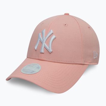Cappellino New Era Female League Essential 9Forty New York Yankees rosa pastello