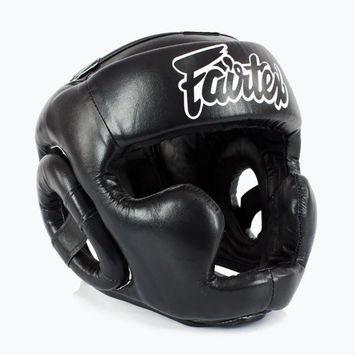 Paratesta Fairtex per casco da boxe per bambini nero