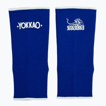 Protezioni per caviglie da uomo YOKKAO Muay Thai blu