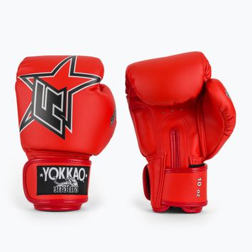 Guantoni da boxe YOKKAO Institution Boxing red