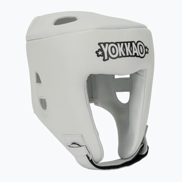 Casco da boxe YOKKAO Competition white