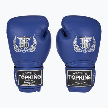 Top King Muay Thai Super Air guantoni da boxe blu