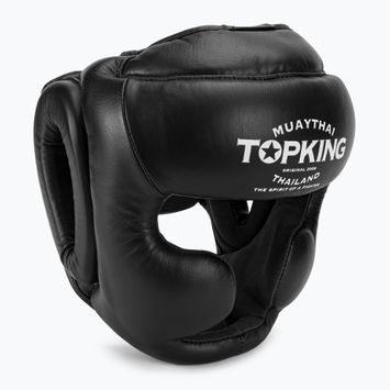 Casco da boxe Top King Full Coverage nero