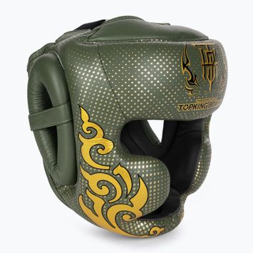 Casco da boxe Top King Kanok kaki