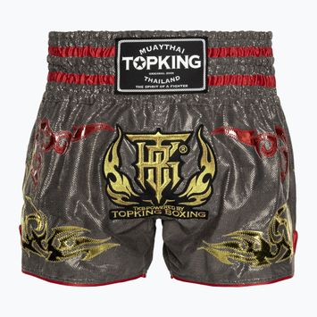 Pantaloncini da allenamento Top King Kickboxing grigio