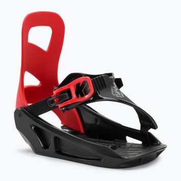 Attacchi da snowboard per bambini K2 Mini Turbo rosso
