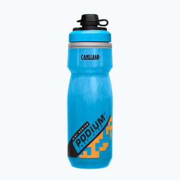 CamelBak Podium Dirt Series Chill 620 ml bottiglia da bicicletta blu/arancio