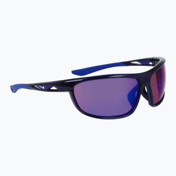 Occhiali da sole Nike Windtrack Run E mezzanotte marina/ tinta strada/ specchio blu