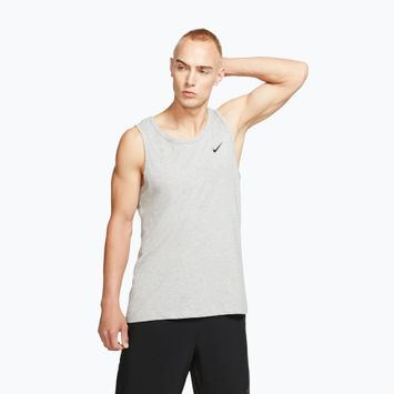 Maglietta da allenamento da uomo Nike Dri-Fit TT dark grey heather/black