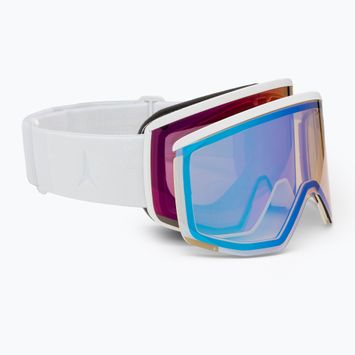 Occhiali da sci Atomic Four Pro HD bianco/rosa ramato