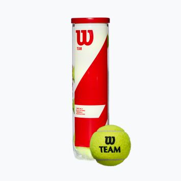 Palline da tennis Wilson Team Practice 4 pezzi giallo WRT111900