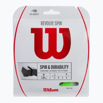 Wilson Revolve Spin 16 Set di corde da tennis 12,2 m grigio WRZ956800+