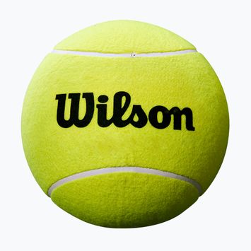 Pallina da tennis Wilson Roland Garros Mini Jumbo 5" gialla con autografo