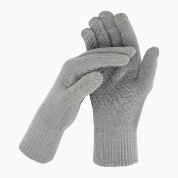 Guanti invernali Nike Knit Tech e Grip TG 2.0 grigio particella/grigio particella/nero