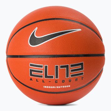 Nike Elite All Court 8P 2.0 sgonfio ambra / nero / argento metallico basket dimensioni 7
