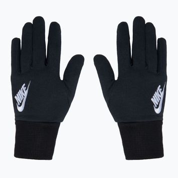 Guanti da corsa Nike Club Fleece da donna, bianco/nero