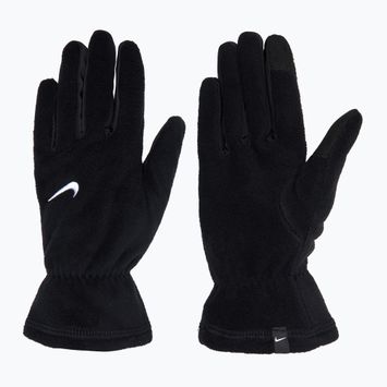 Guanti da corsa Nike One Therma-Fit Fleece donna nero/bianco
