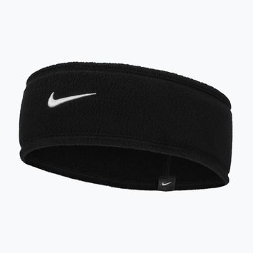 Fascia da donna Nike One Therma-Fit Fleece nero/bianco